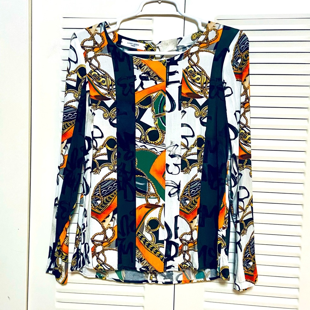 Excellent condition casual long sleeve top by Gerry Weber